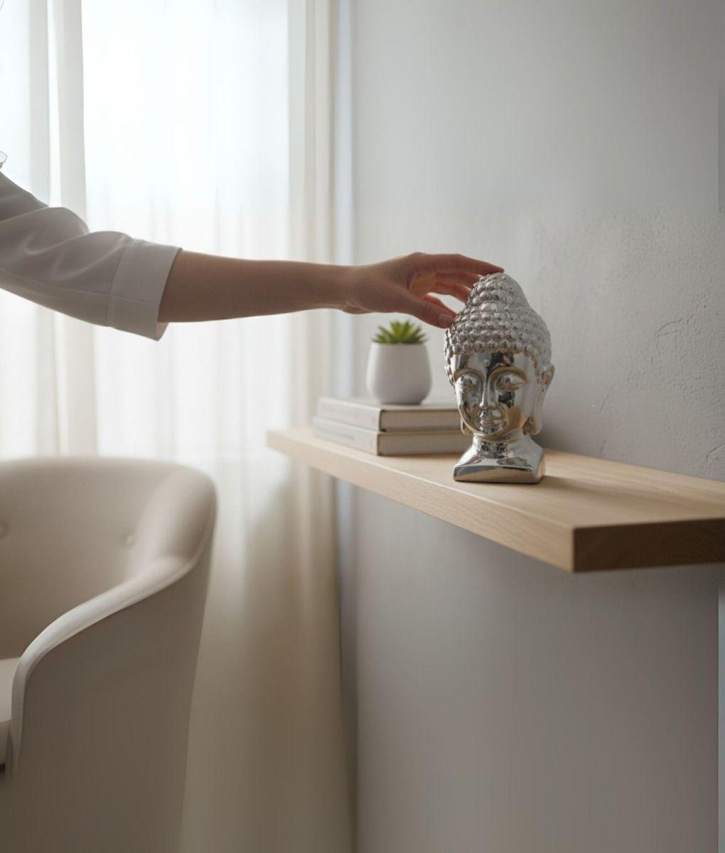 Figura Decorativa Adorno Cabeza Buda Hogar Jhn-3