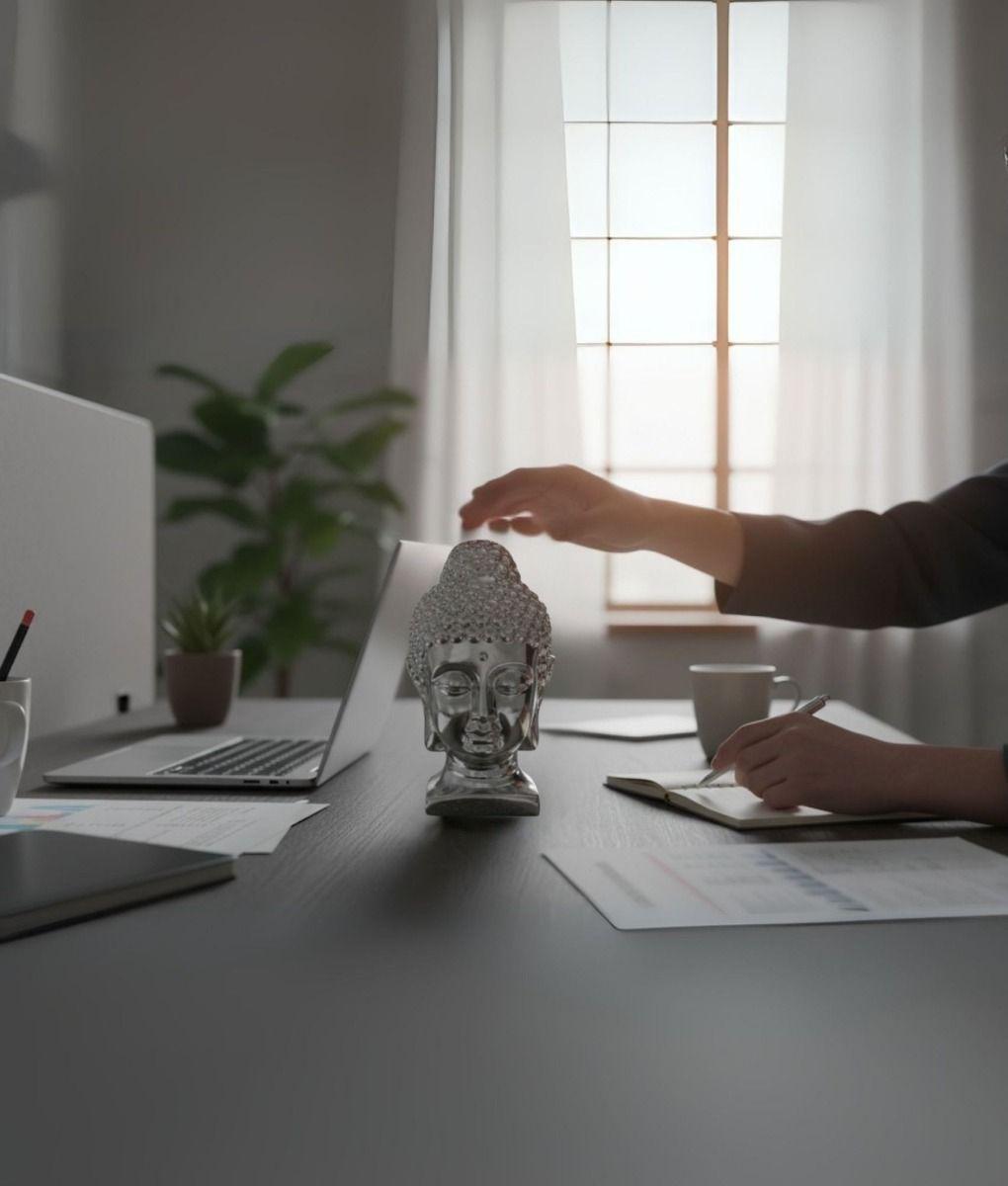 Figura Decorativa Adorno Cabeza Buda Hogar Jhn-4