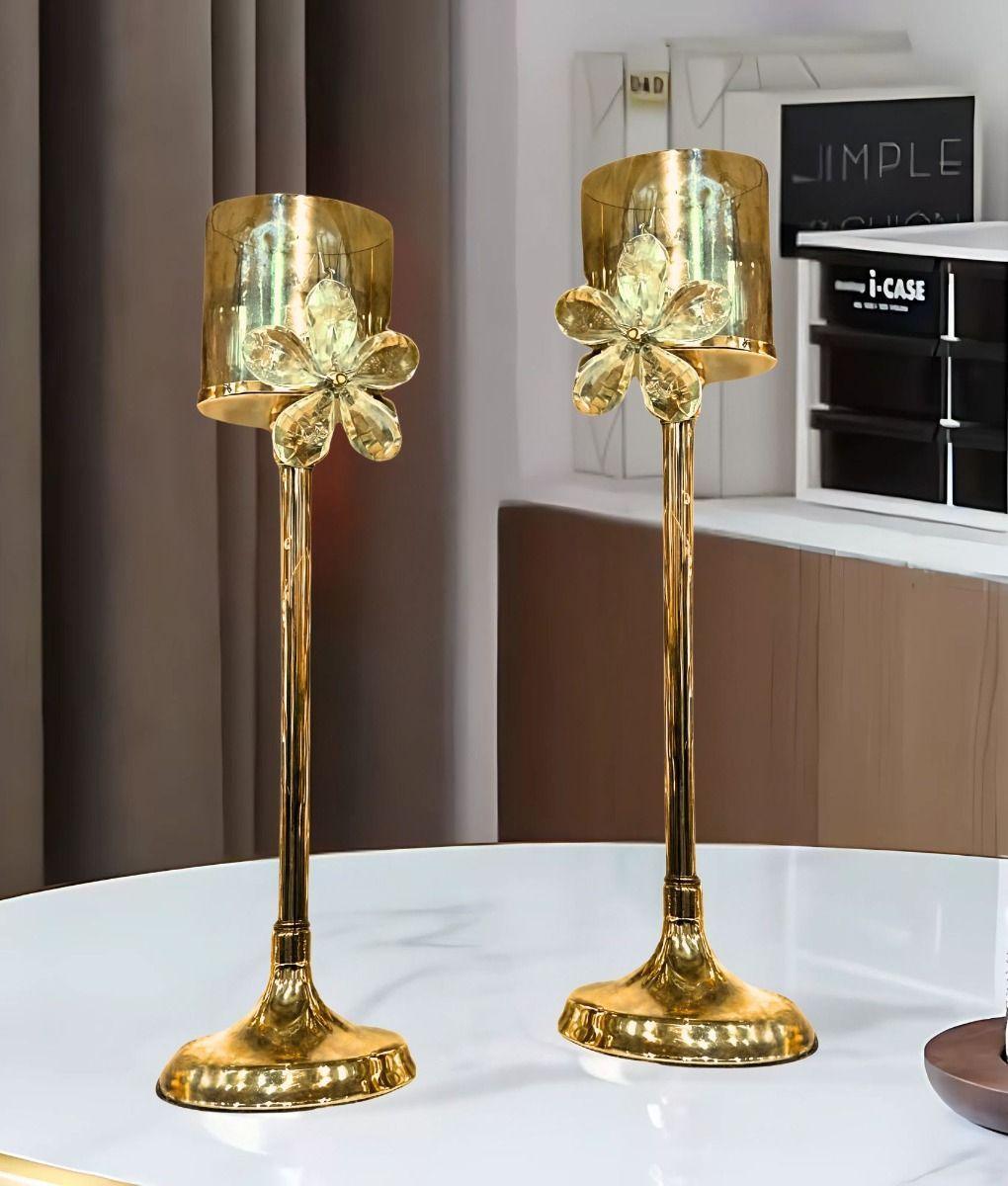 Portavelas Candelabro Vintage Moderno Decoración Hogar Jhn-9