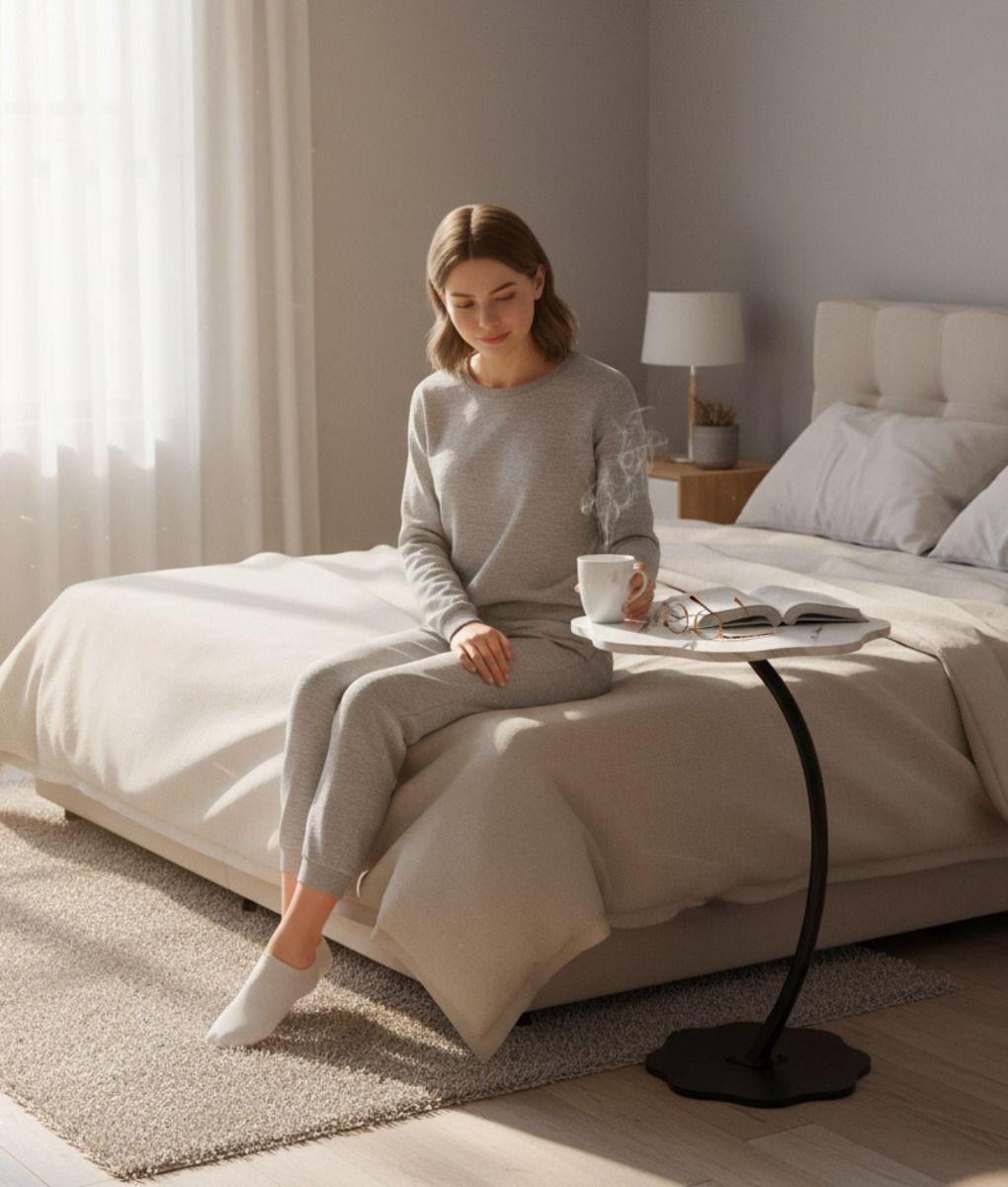 Mesa Centro Decorativa Diseño Orgánico Moderna Hogar Jhn-3