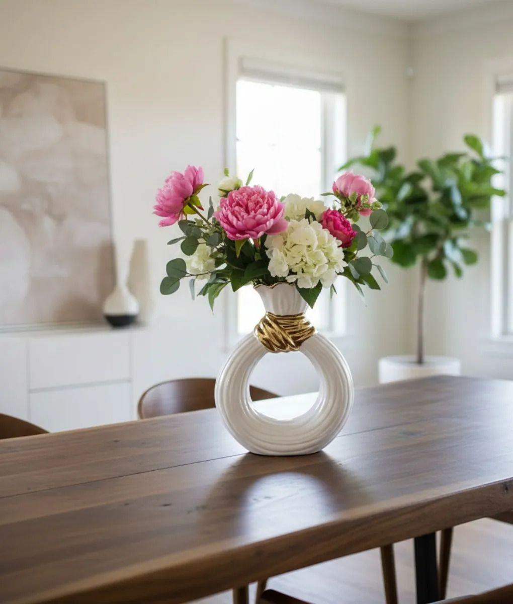 Florero Decorativo Jarrón Diseño Conceptual Atrevido Jhn -8