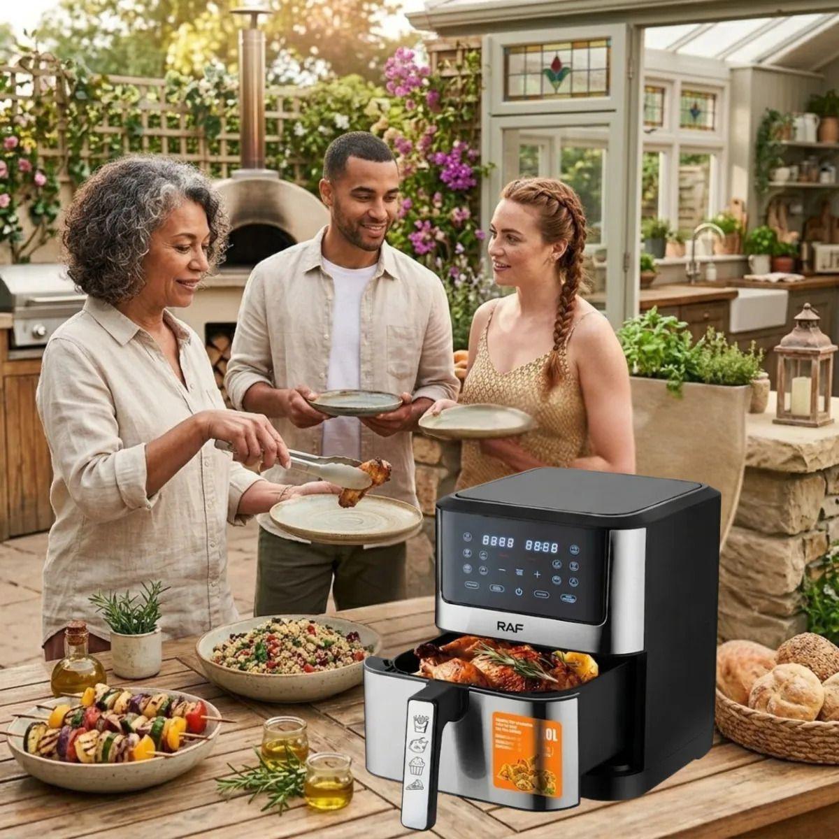 Freidora Aire Digital Multifunción Cocina Hogar Premium ALJ-5