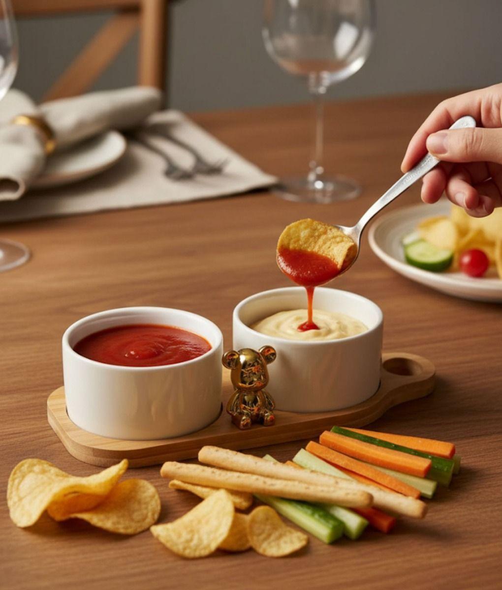 Bowl Decorativo Soporte Cuenco Servir Almacenamiento Jhn-3