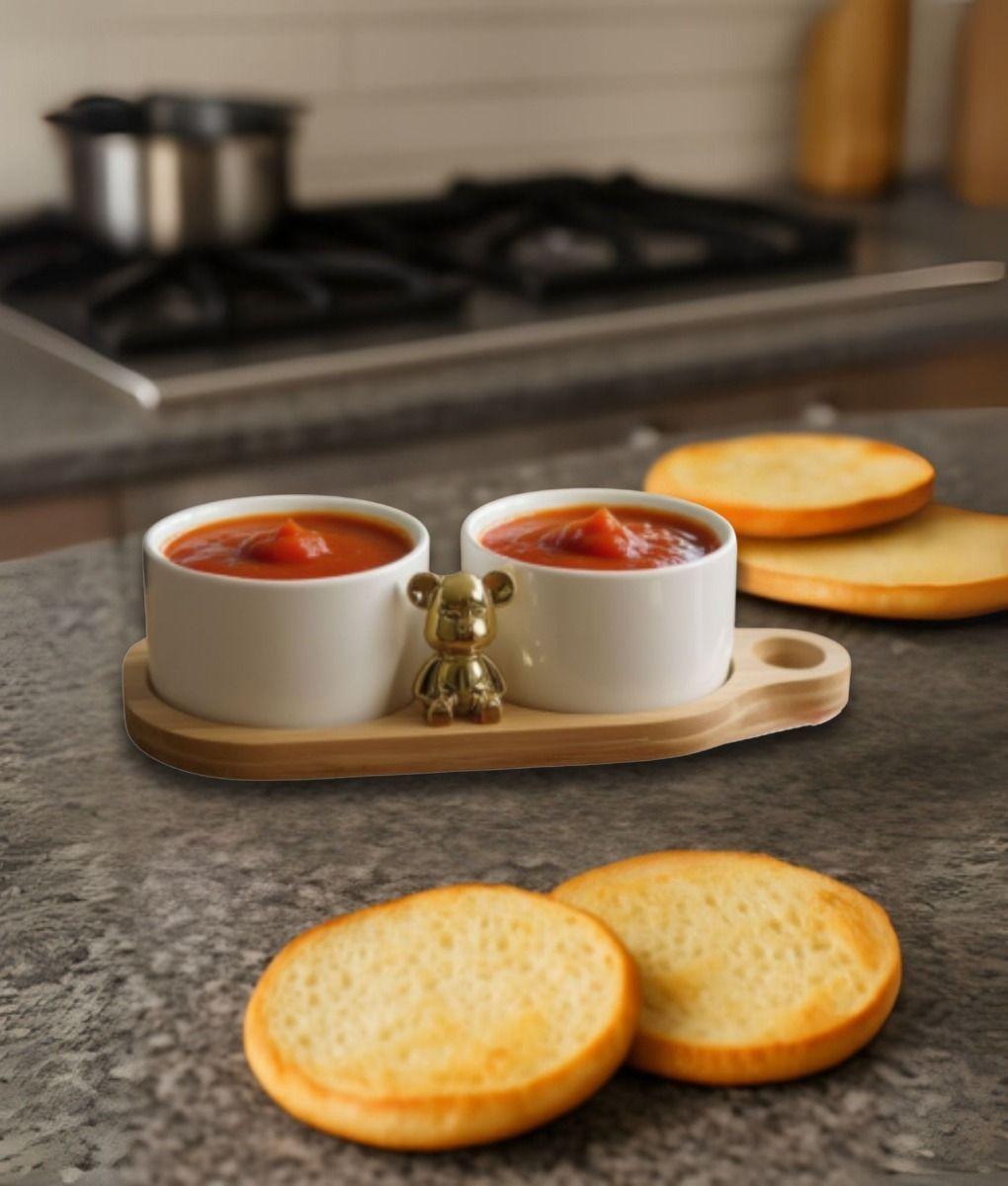 Bowl Decorativo Soporte Cuenco Servir Almacenamiento Jhn-6