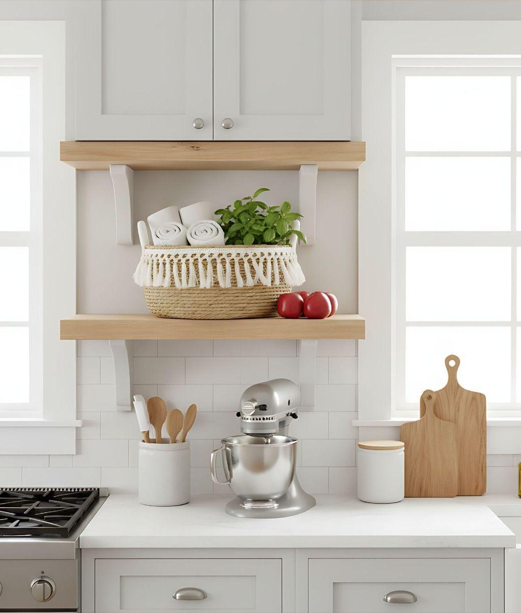 Set 3 Canastos Decorativos Almacenamiento Natural Hogar Jhn-8