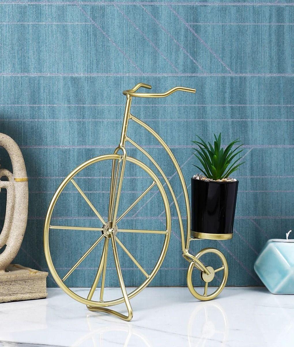 Porta Maceta Decorativa Bicicleta Adorno Jardín Hogar Jhn-6