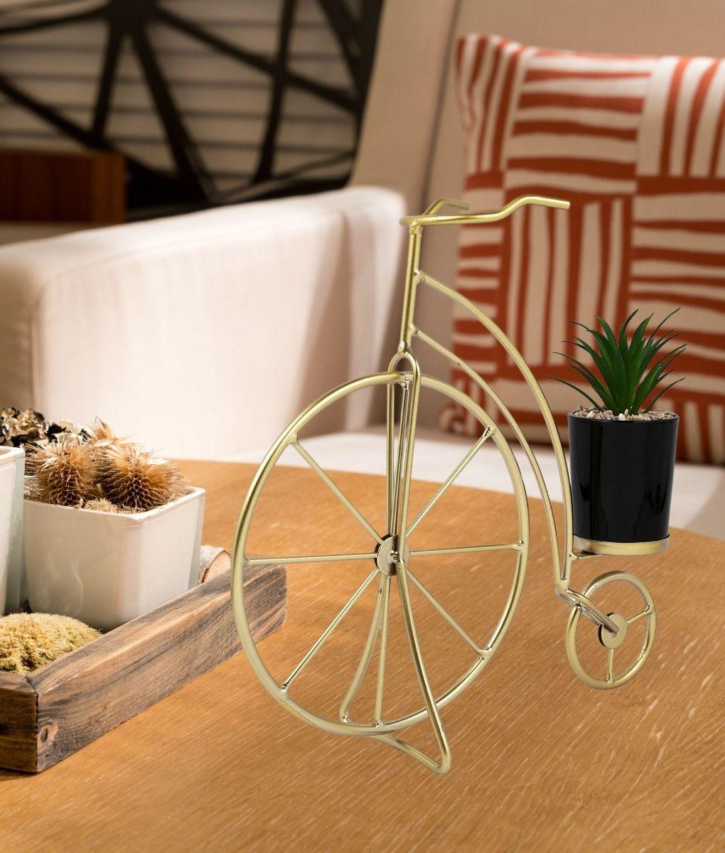 Porta Maceta Decorativa Bicicleta Adorno Jardín Hogar Jhn-7