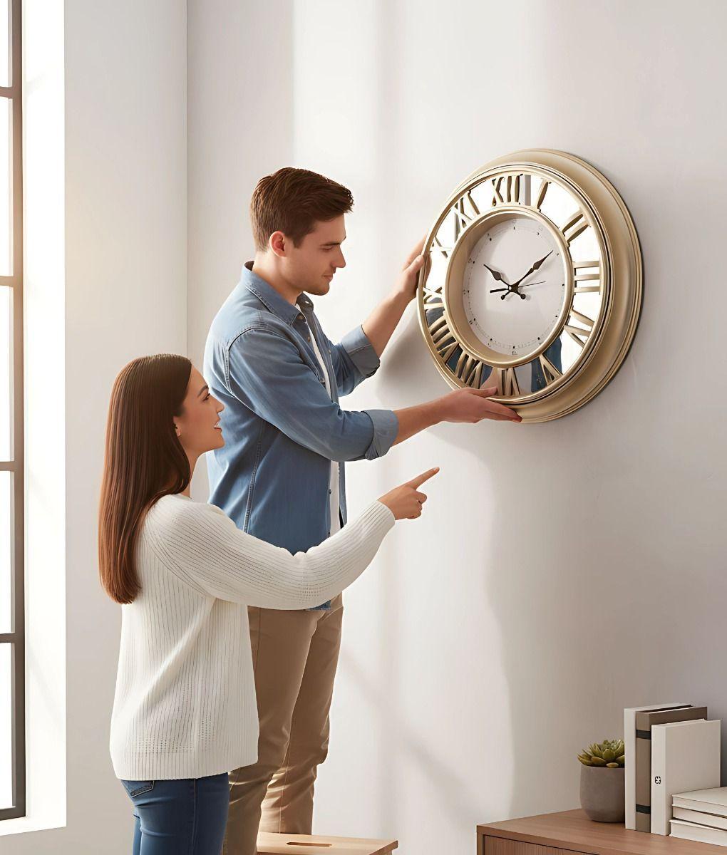 Reloj Pared Decorativo Minimalista Ambiente Hogar Jhn-3
