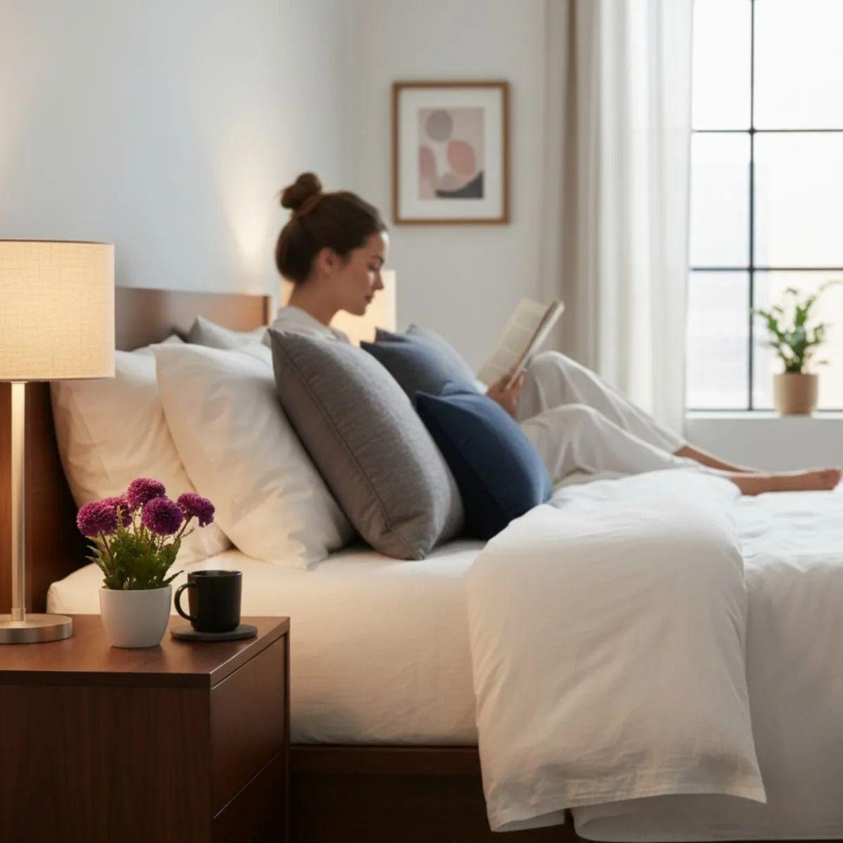 Set 2 Planta Artificial Decoración Floral Adorno Hogar Jhn-2