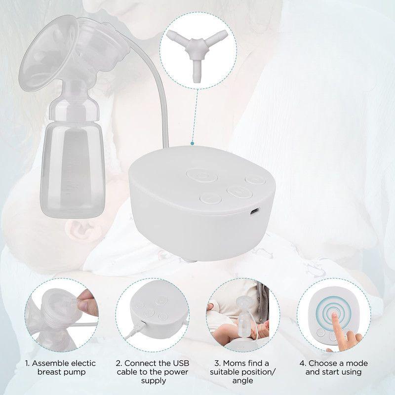 Extractor Leche 9 Modos Biberon Portatil Mama Bebe Lau-3