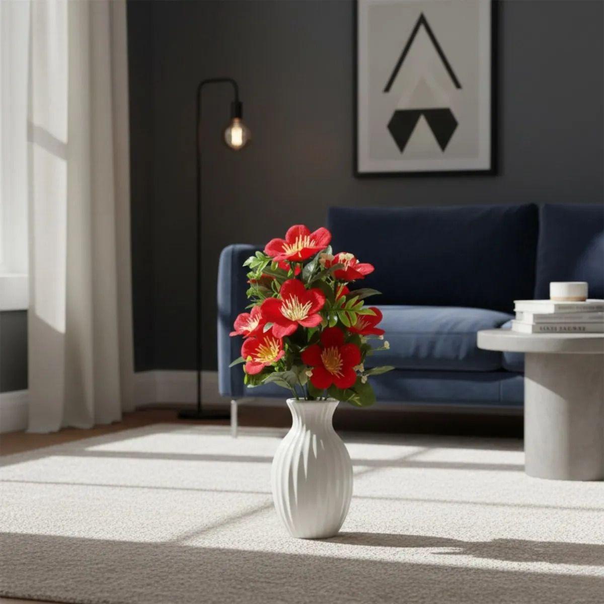 Set 3 Ramo Floral Artificial Elegante Vitalidad Infinita Jhn-9