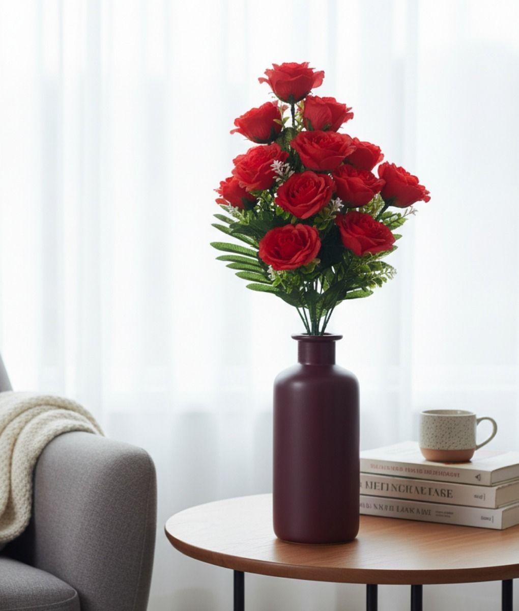 Flores Artificiales Ramo Floral Decorativo Adorno Jhn-7