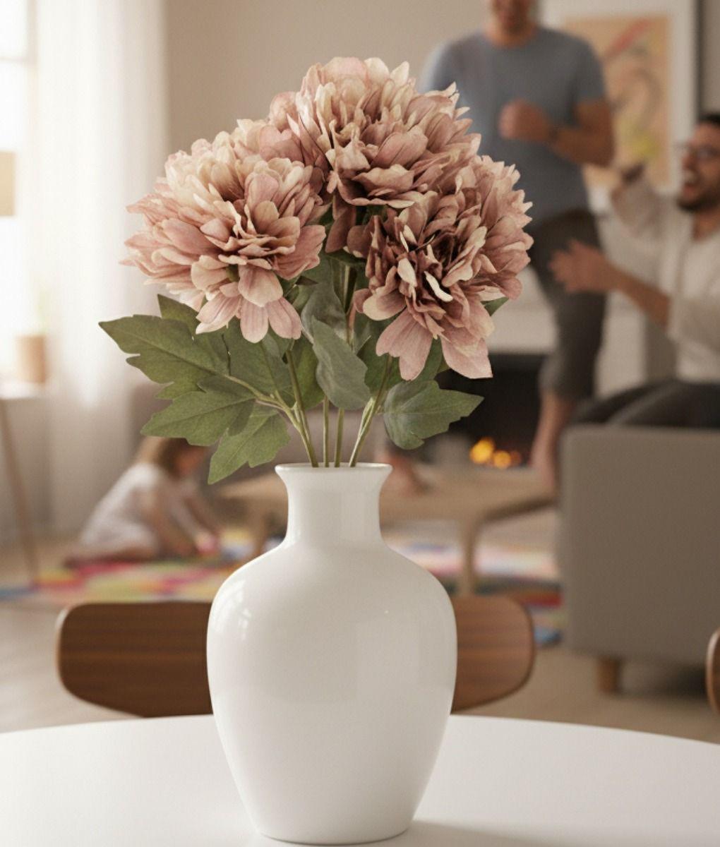 Flores Artificiales Ramo Decorativo Pétalos Capas Adorno Jhn-3