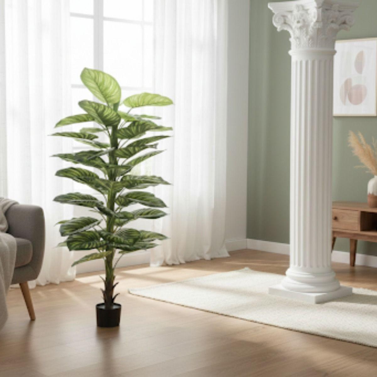 Planta Artifical Decorativa Ornamental Realismo Tropical Jhn-7