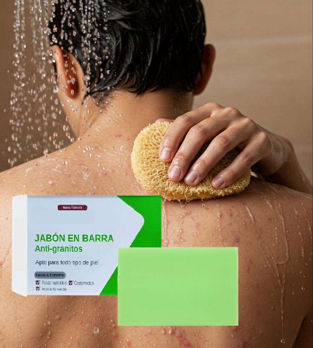 Set 4 Jabón Anti Acné Granos Espinillas Cara Cuerpo Jhn-8