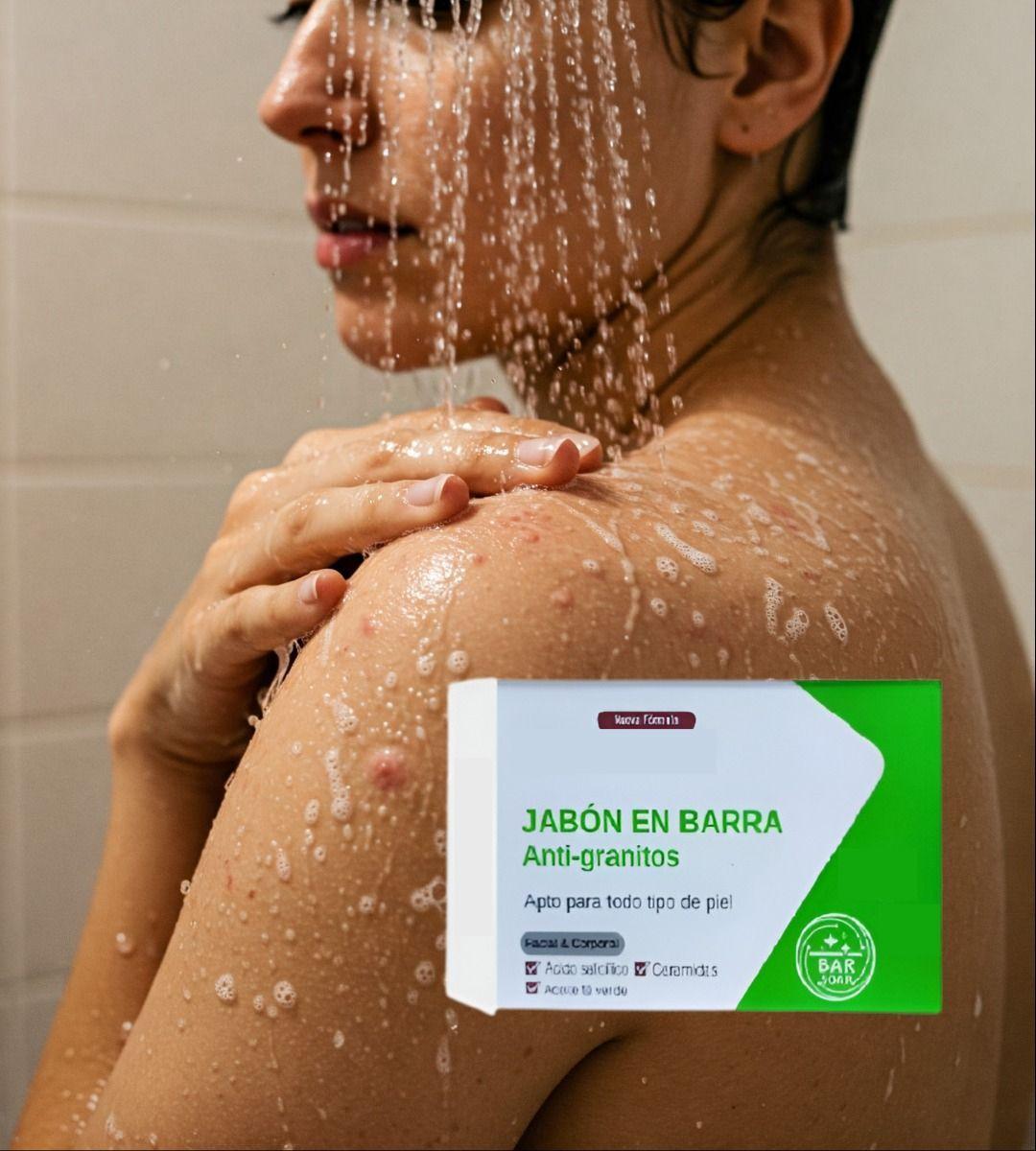 Set 4 Jabón Anti Acné Granos Espinillas Cara Cuerpo Jhn-9