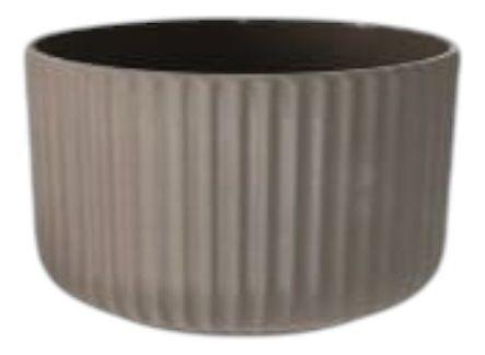 Set 2 Macetero Decorativo Diseño Ondulado Recipiente Jhn-2