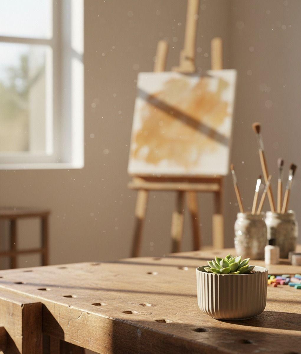 Set 2 Macetero Decorativo Diseño Ondulado Recipiente Jhn-7