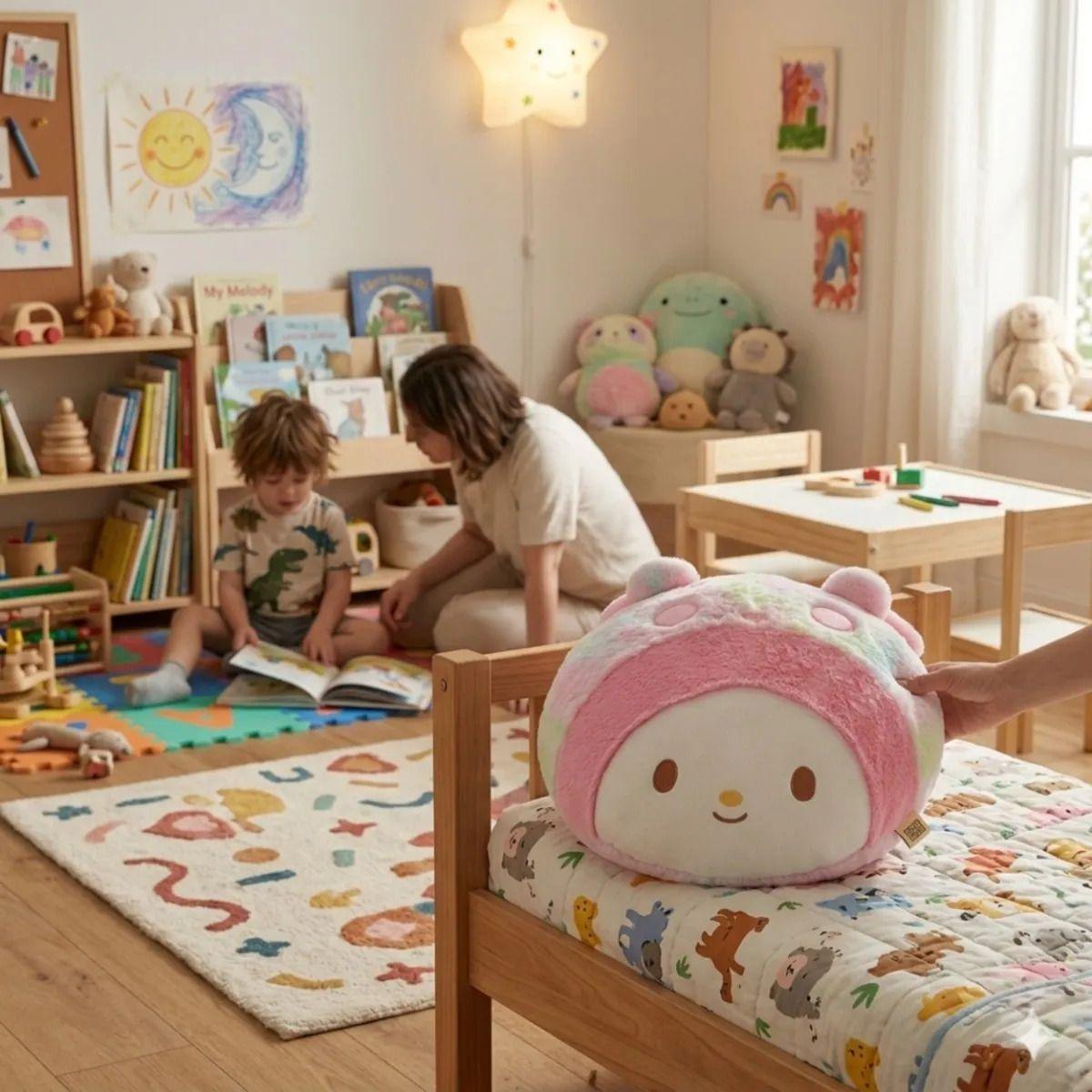 Cojin Animado Infantil Peluche Personajes Decorativo ALJ-4