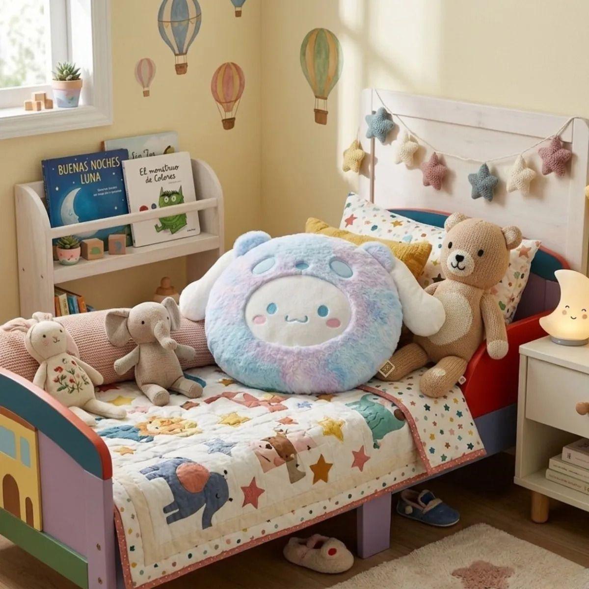 Cojin Animado Infantil Peluche Personajes Decorativo ALJ-7