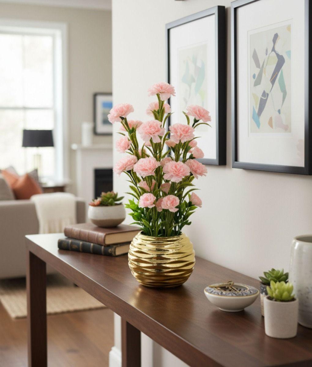 Planta Artificial Decorativa Arreglo Floral Adorno Hogar Jhn-7