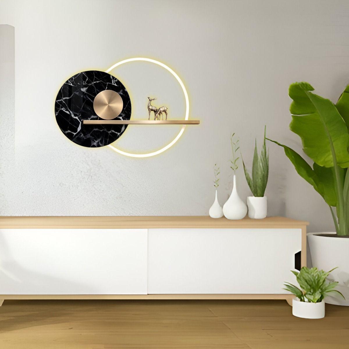 Aplique Pared Creativo Metal 3D LED Decorativo Paisaje Jhn-5