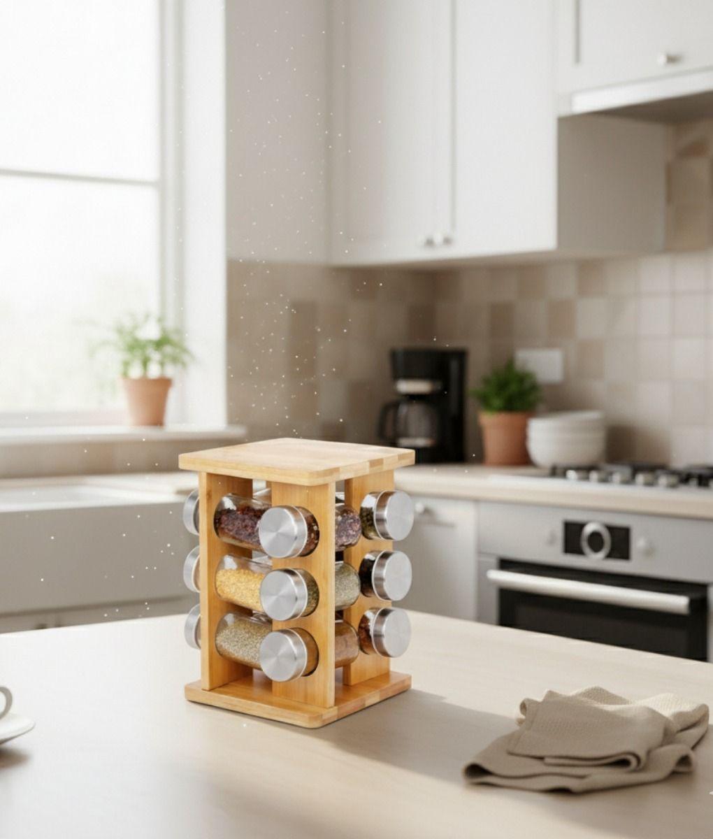 Especiero Organizador Decorativo Almacenamiento Elegante Jhn-8