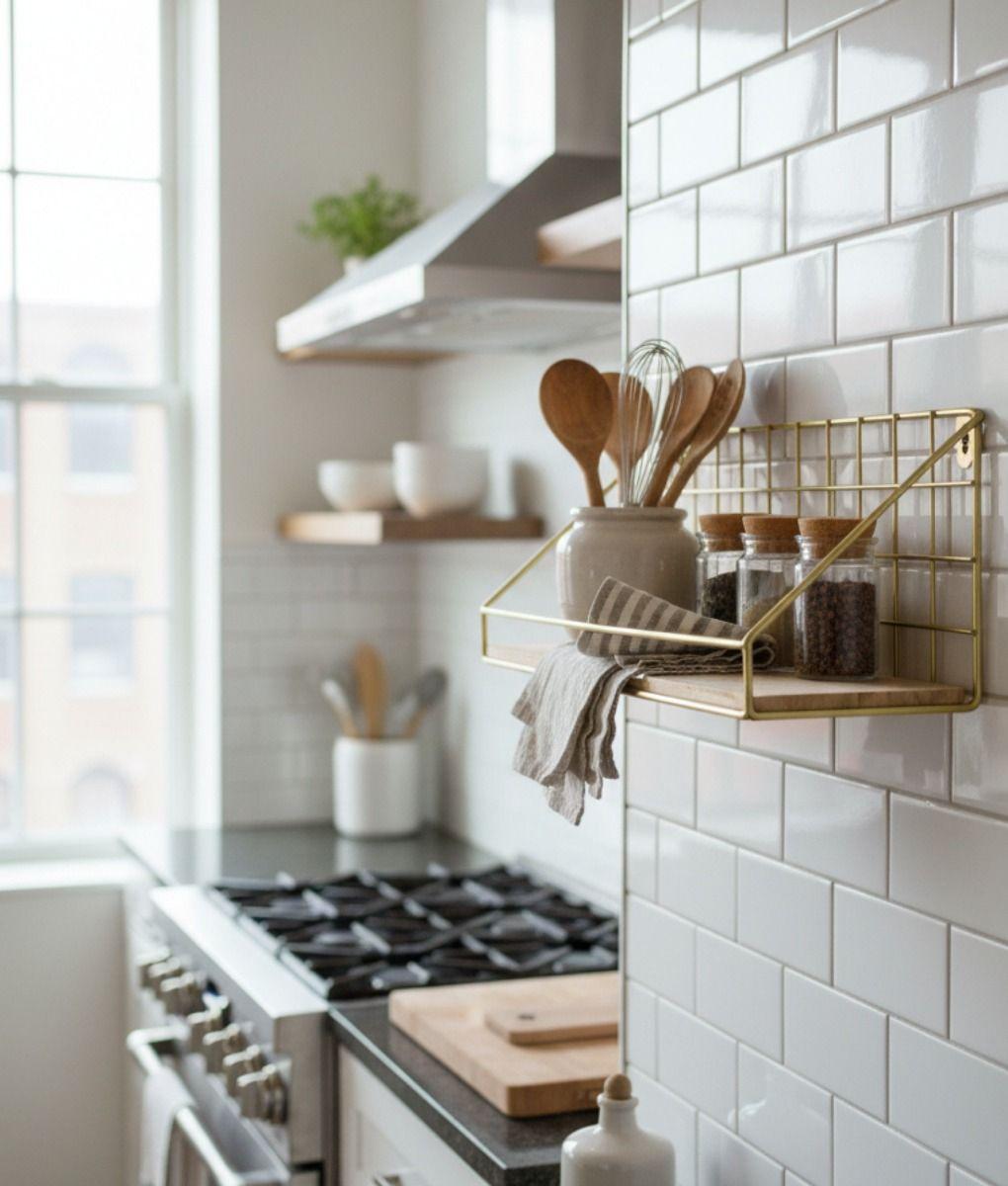 Estante Pared Repisa Diseño Moderno Almacenamiento Jhn-5