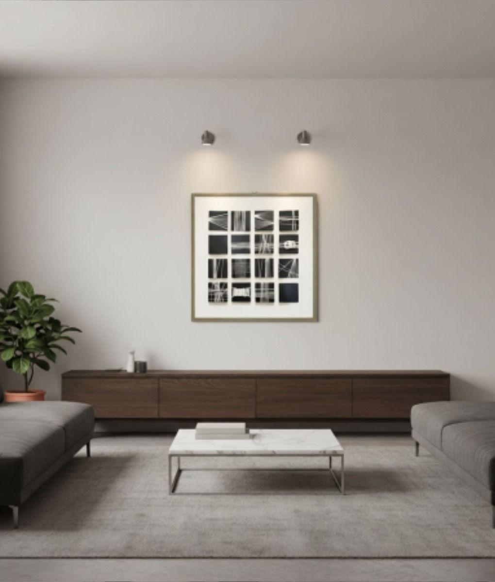 Cuadro Decorativo Abstracto Cuerdas Adorno Arte Pared Jhn-5