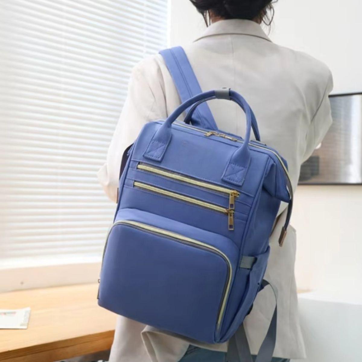 MOCHILA PAÑALERA INFANTIL MULTIUSOS VIAJE MAMA BEBE LAU-4