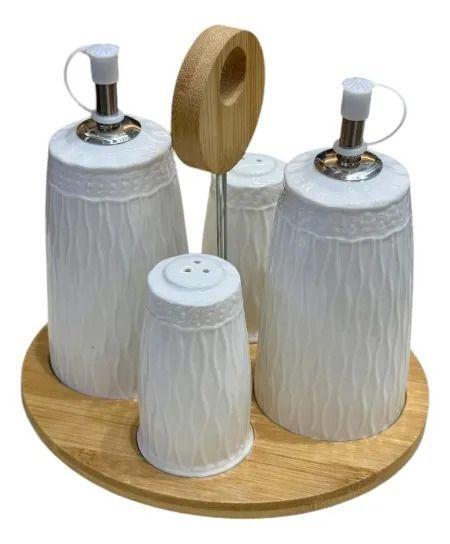 Especiero Diseño Práctico Juego Menaje Mesa Servir Jhn-2