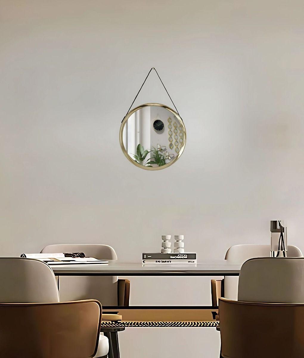 Espejo Pared Decorativo Moderno Redondo Hogar Jhn-7