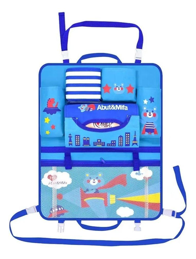 ORGANIZADOR DE ASIENTO TRASERO PARA COCHE IMPERMEABLE LAU-0