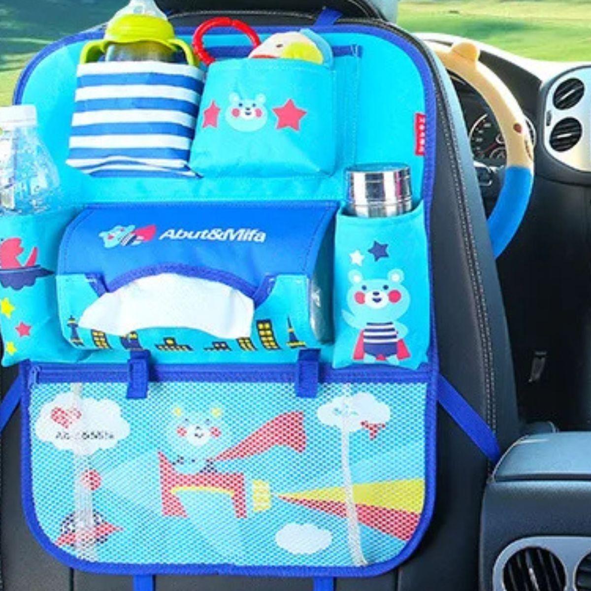 ORGANIZADOR DE ASIENTO TRASERO PARA COCHE IMPERMEABLE LAU-5