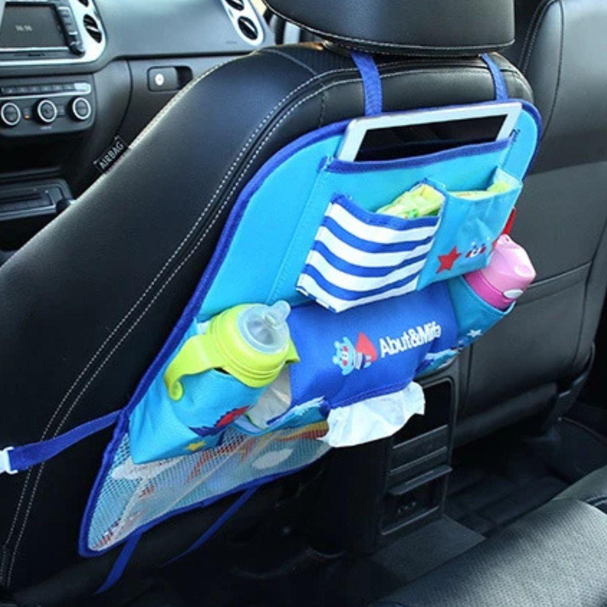 ORGANIZADOR DE ASIENTO TRASERO PARA COCHE IMPERMEABLE LAU-6