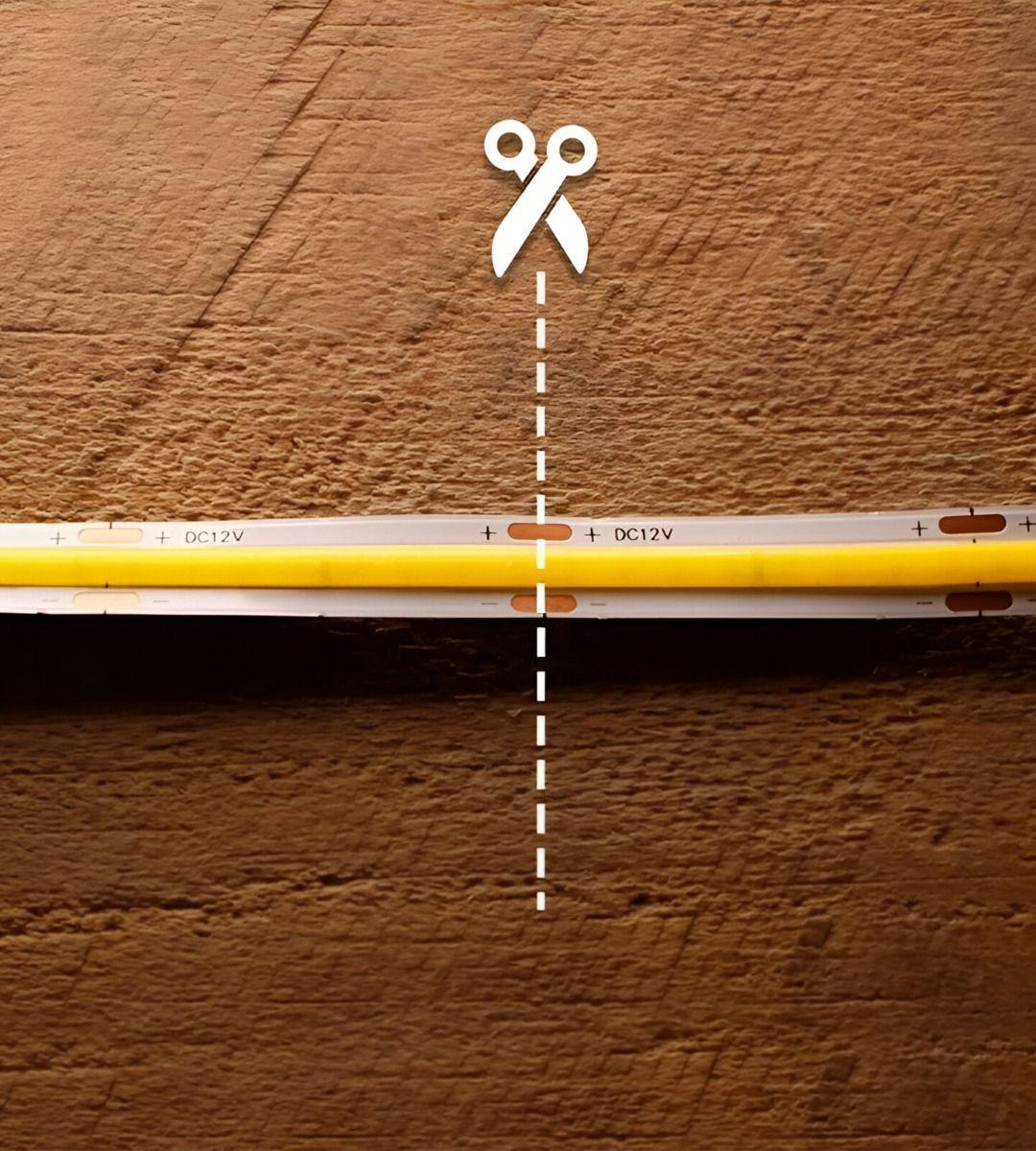 Cinta De Luces LED De Color Blanco Cálido Decorativa Jhn-3