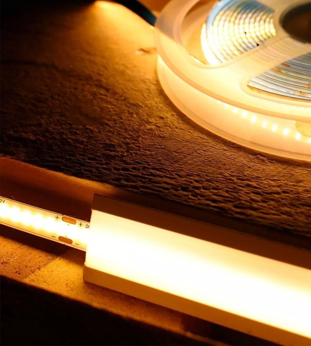 Cinta De Luces LED De Color Blanco Cálido Decorativa Jhn-4