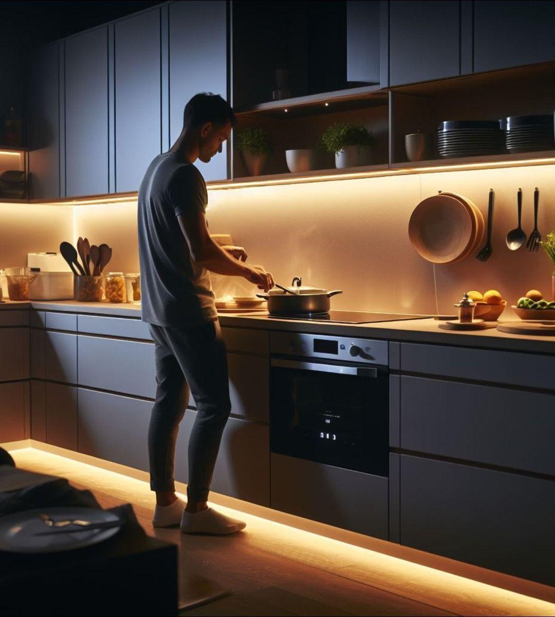 Cinta De Luces LED De Color Blanco Cálido Decorativa Jhn-8