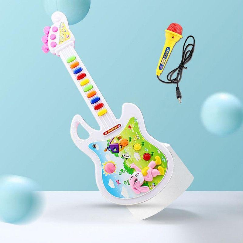 Juguete Guitarra Coloridad Sonido Musical Niño Lau-1