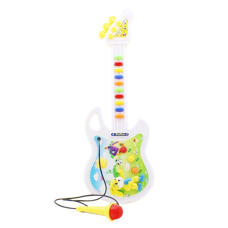 Juguete Guitarra Coloridad Sonido Musical Niño Lau-2