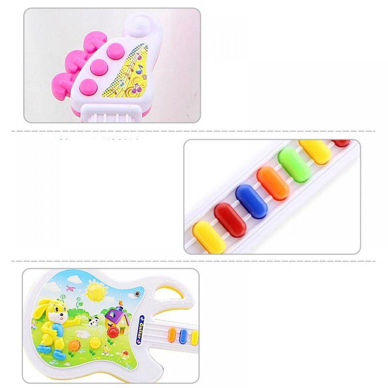 Juguete Guitarra Coloridad Sonido Musical Niño Lau-6