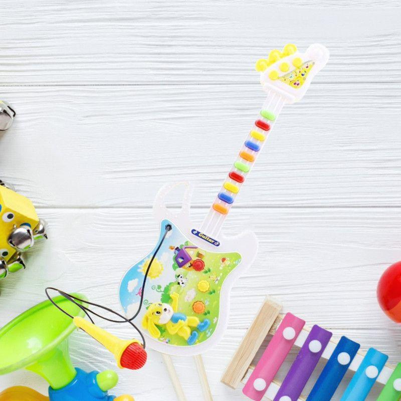 Juguete Guitarra Coloridad Sonido Musical Niño Lau-7