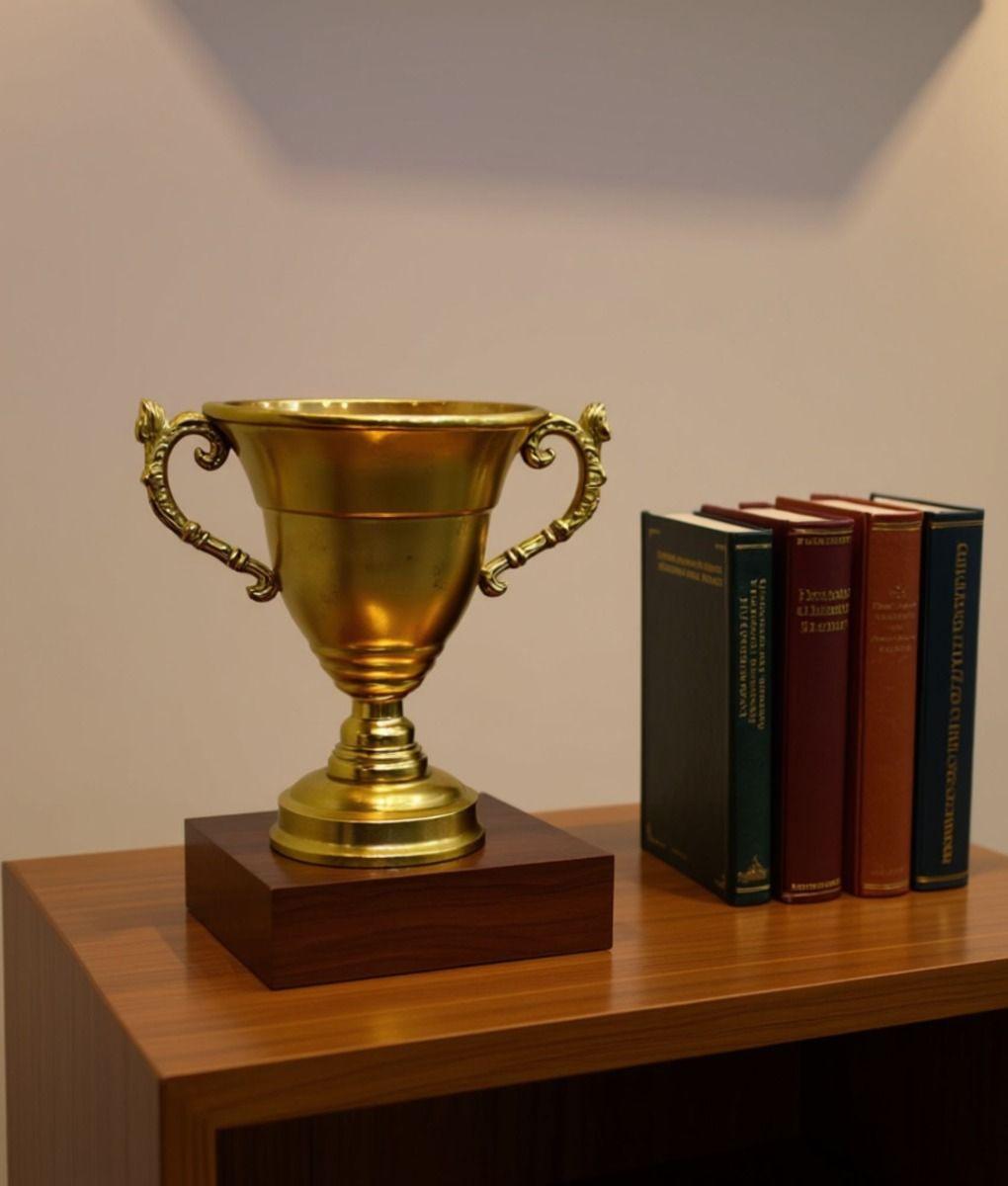 Figura Decorativa Copa Estatua Adorno Hogar Mesa Jhn-9