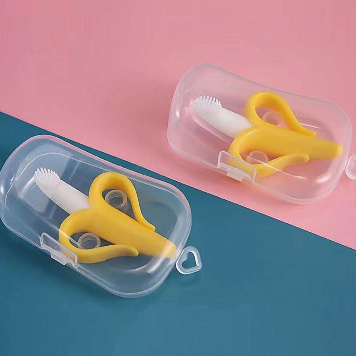 SET 3 MORDEDORES DISEÑO DEE PLATANO RASCA ENCIA BEBE LAU-4