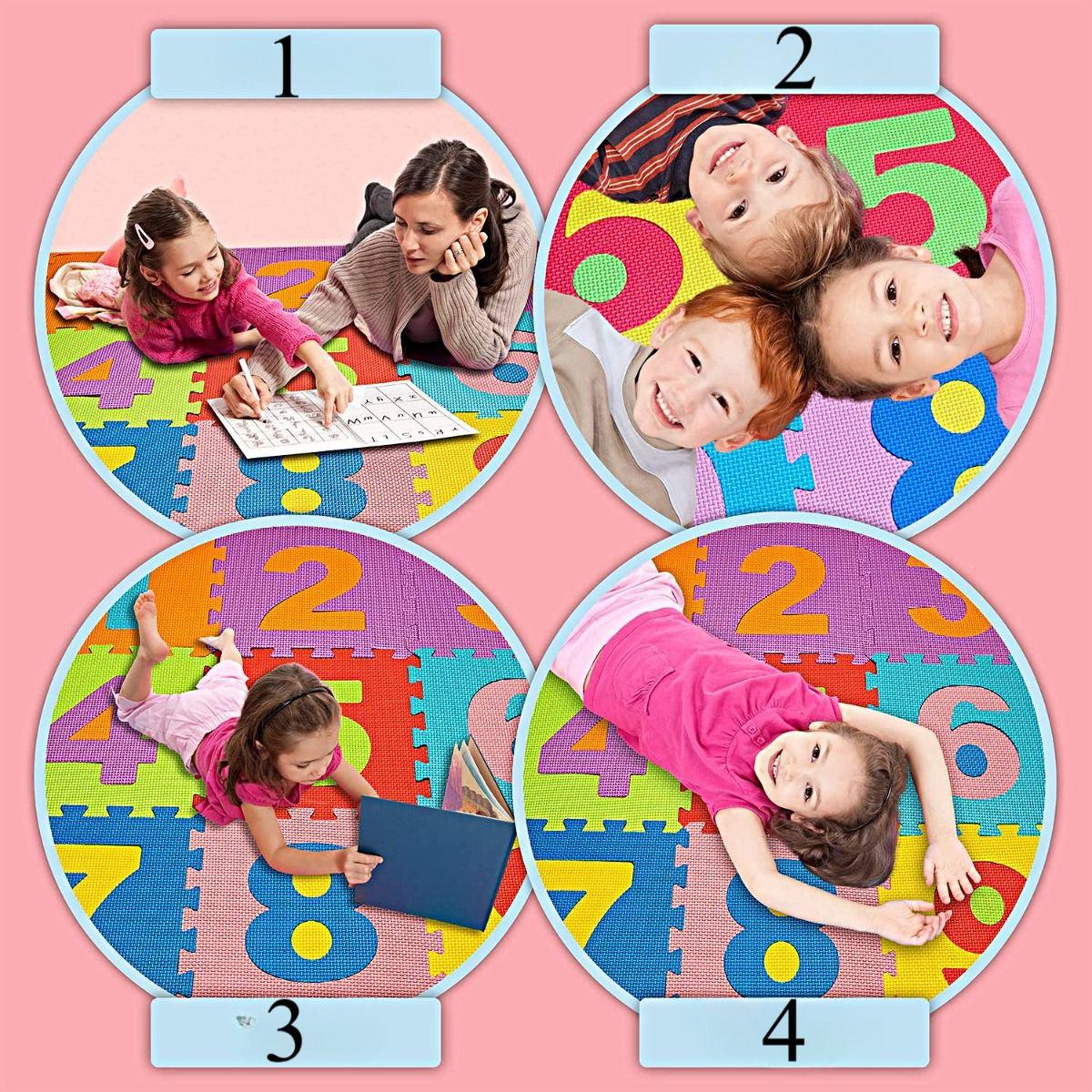 Set 2 Alfombras Goma Eva Armable Didactico Infantil Lau-8