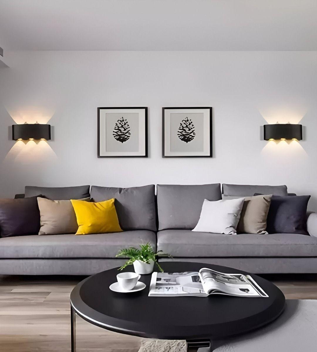 Aplique Pared LED 6w Luz Cálida Decoración Hogar Jhn-5