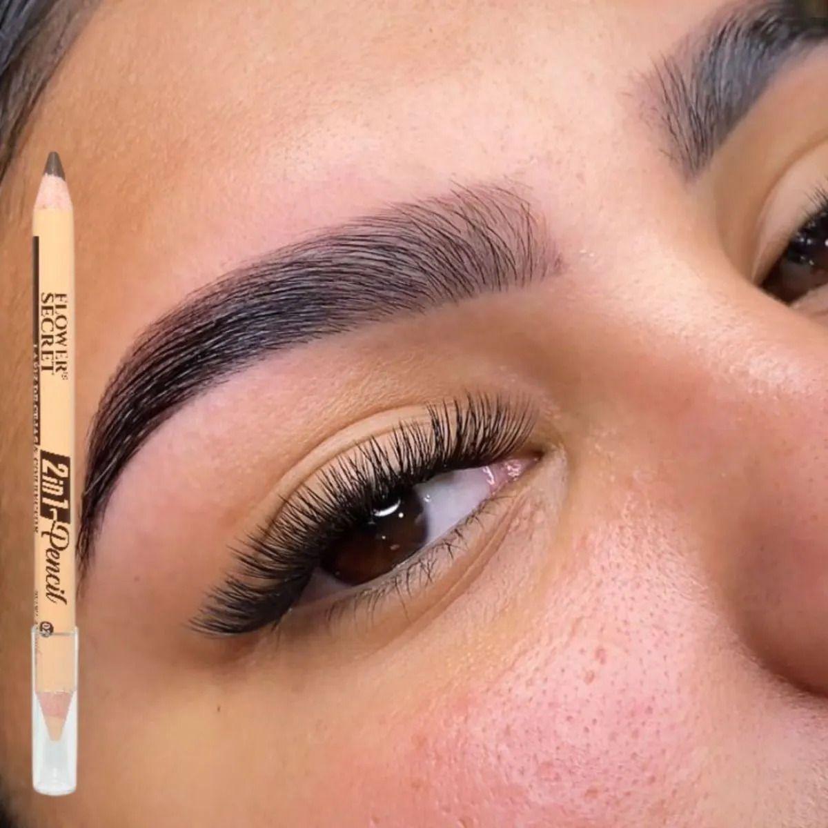 Set 6 Lápices Cejas Corrector Dual Efecto Microblading ALJ-4