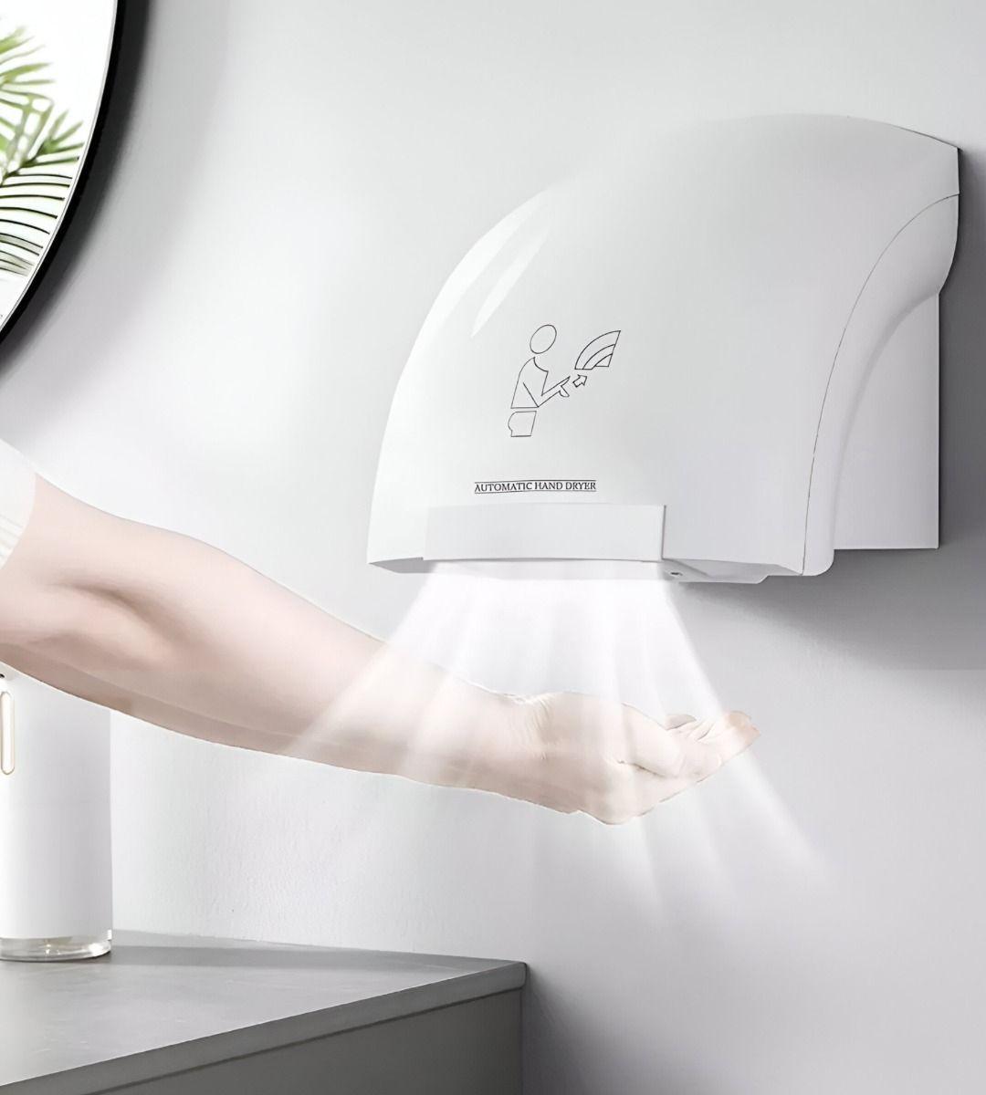 Secador Manos Automático Sensor Infrarrojo Inteligente Jhn-6