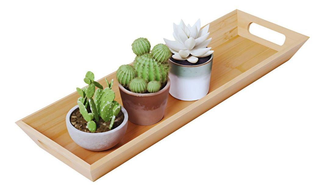 Bandeja Decorativa Multifuncional Almacenamiento Hogar R Jhn-2