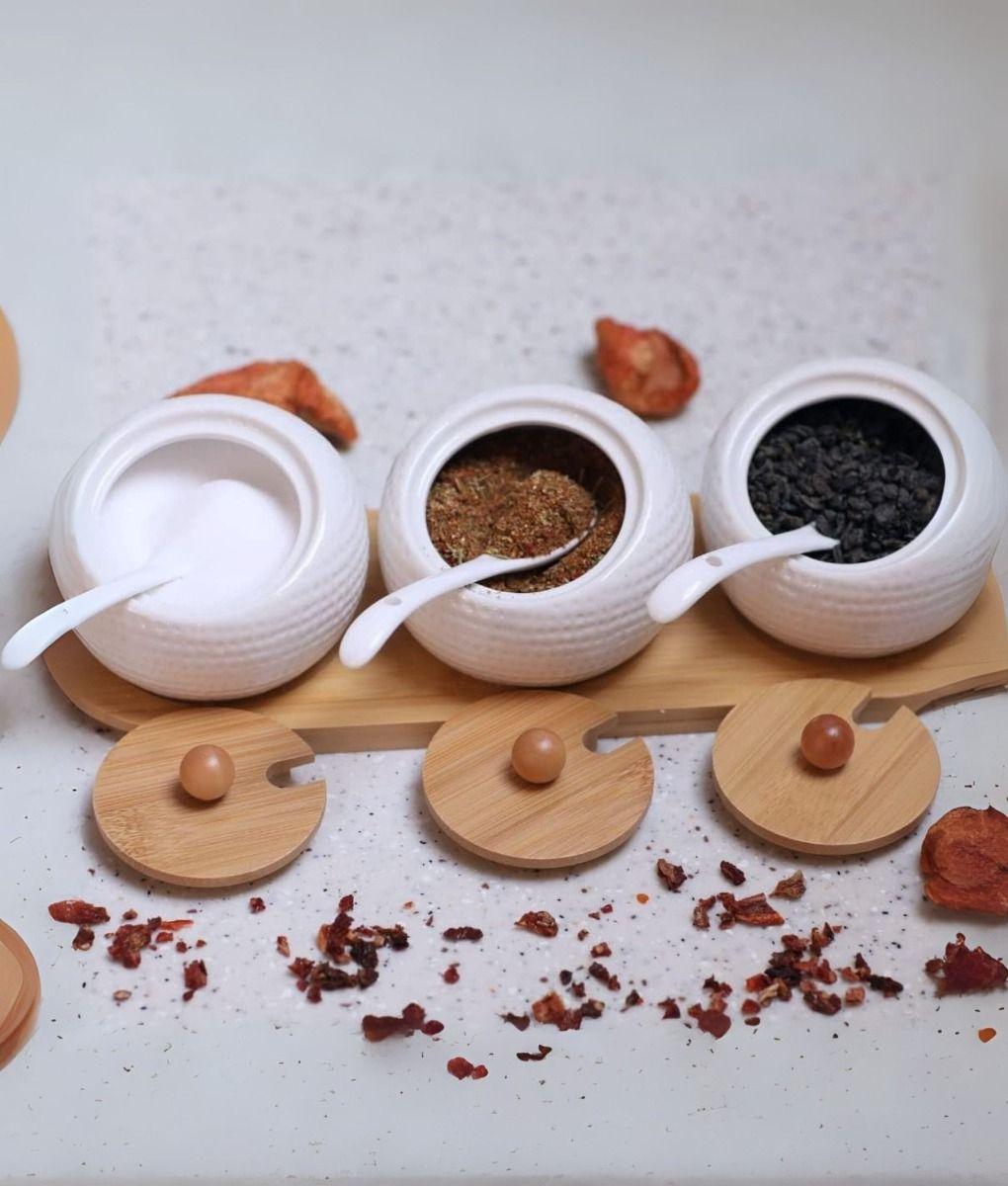 Especiero Recipiente Versátil Almacenamiento Cocina Jhn-6